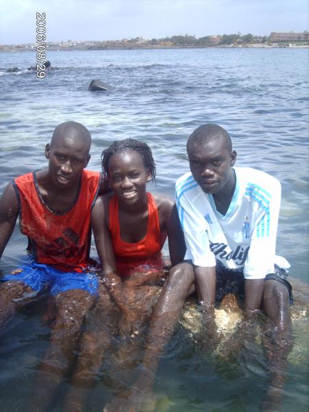 malick et les cops a ngor