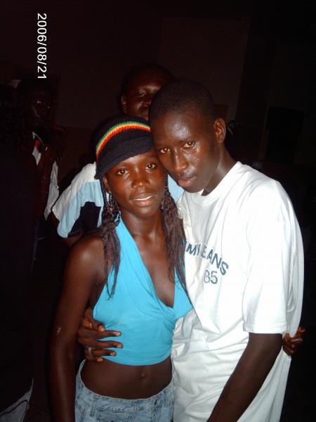 malick et sa copine